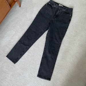 EUC Madewell Curvy Perfect Vintage Jean Gray Lunar Wash 26